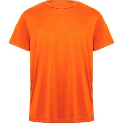 Camiseta Transpirable Manga Corta NARANJA FLUOR S