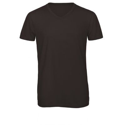 Camiseta Triblend cuello de pico Black XXL