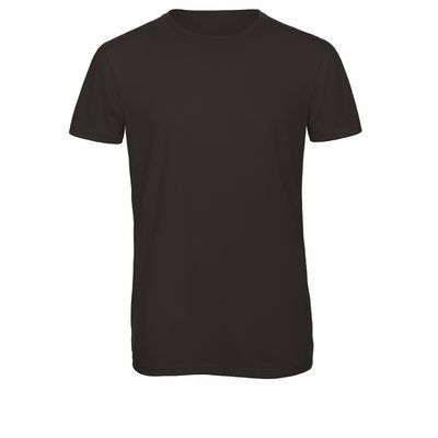 Camiseta Triblend hombre cuello redondo Black XL