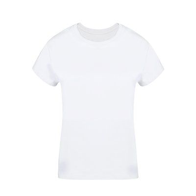 Camiseta Tubular Algodón de Mujer Bla L