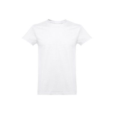 Camiseta Tubular Hombre Algodón 190g/m² Blanco L