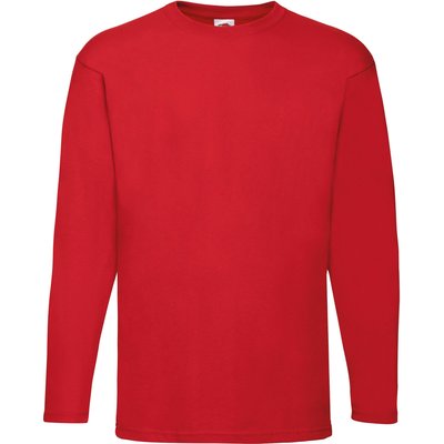 Camiseta tubular hombre Rojo S