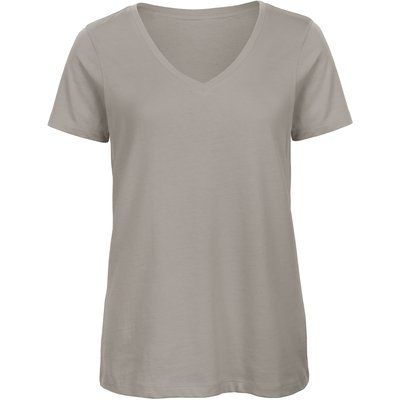 Camiseta ultrasuave cuello de pico Gris M