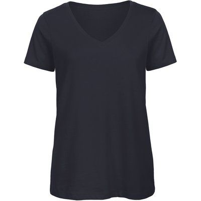 Camiseta ultrasuave cuello de pico Navy L