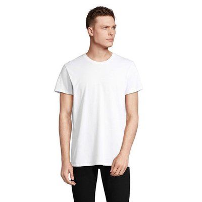 Camiseta Unisex 100% Algodón Blanco XS