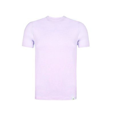Camiseta Unisex adulto algodón orgánico Rosa Pastel M