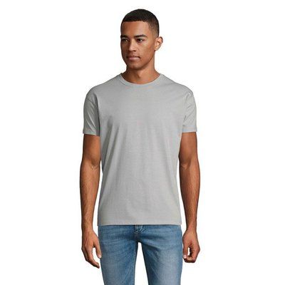 Camiseta Unisex Gris Puro L