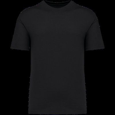 Camiseta unisex hombros caídos Black S