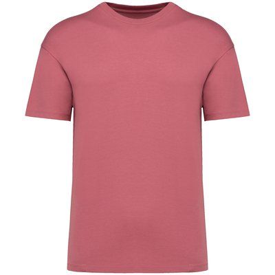 Camiseta unisex hombros caídos Rosa XXL