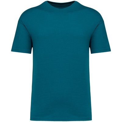 Camiseta unisex hombros caídos Verde 3XL