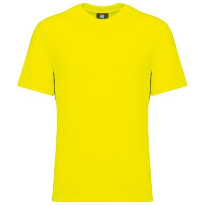 Camiseta unisex reciclada Fluorescent Yellow XS