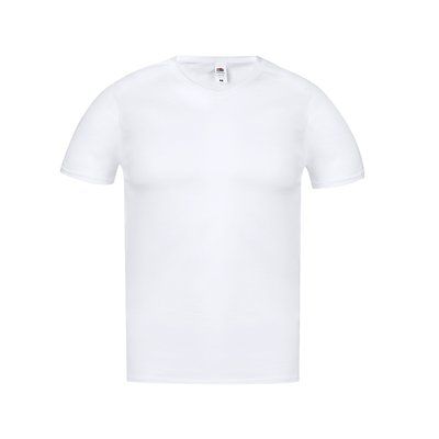 Camiseta V-Neck Blanca Adulto