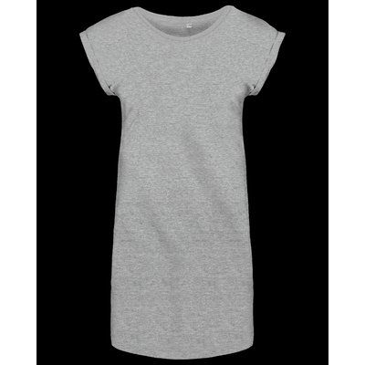 Camiseta vestido mujer algodón Light grey heather L/XL