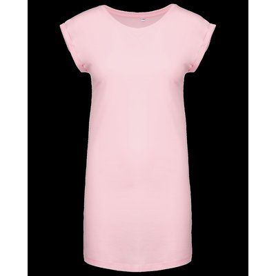 Camiseta vestido mujer algodón Pale Pink L/XL