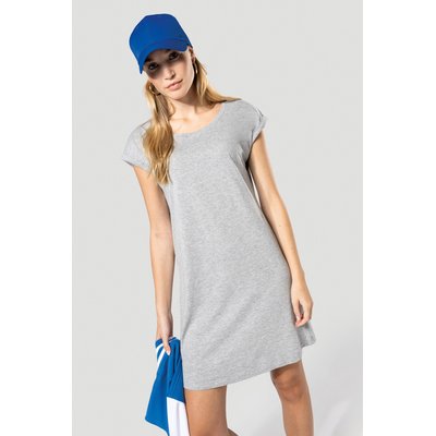 Camiseta vestido mujer algodón