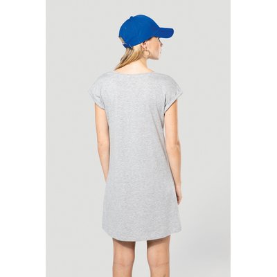 Camiseta vestido mujer algodón