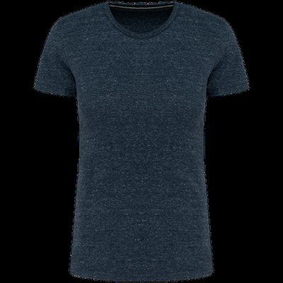 Camiseta vintage mujer algodón Night Blue Heather M