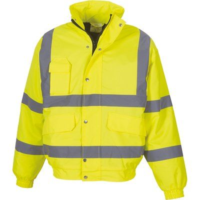 Cazadora alta visibilidad impermeable Hi Vis Yellow 4XL