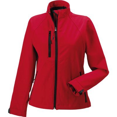 Cazadora Softshell de mujer Classic Red M