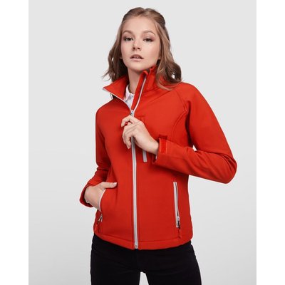 Cazadora Softshell Mujer con Cremallera