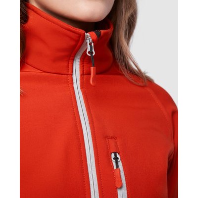 Cazadora Softshell Mujer con Cremallera