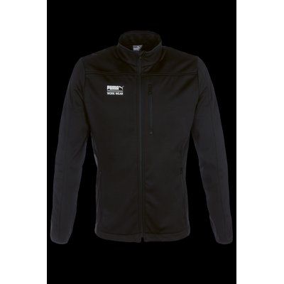 Cazadora de trabajo softshell unisex Black S