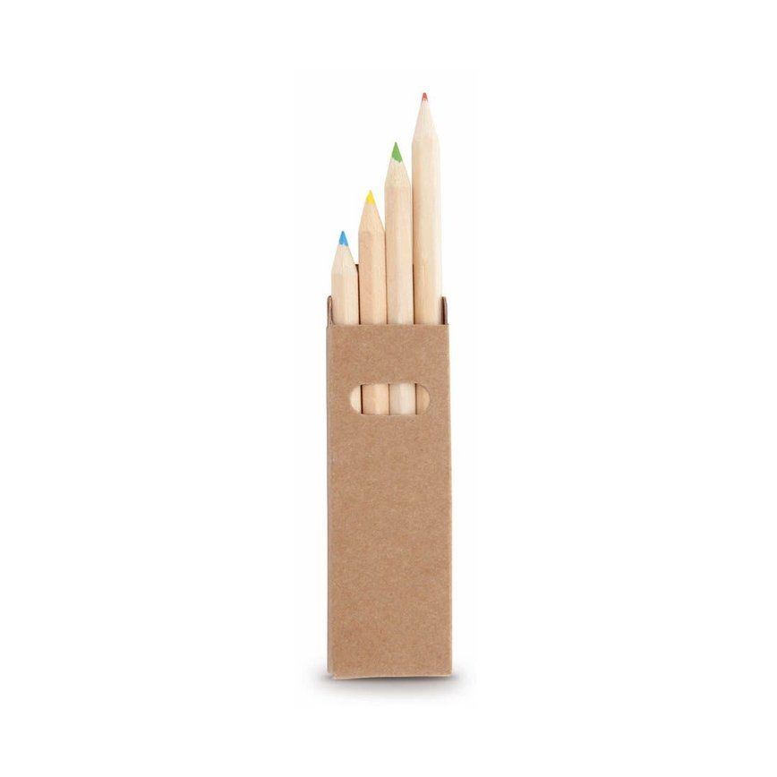 Mini estuche para lápices personalizable, Lápices de color, Lápices