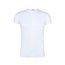 Camiseta adulto blanca transpirable textura algodón Blanco L