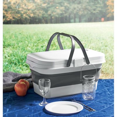 Cesta Picnic Plegable 16L