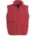 Chaleco acolchado con bolsillos Red 3XL