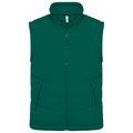 Chaleco acolchado unisex con forro polar Dark Green 3XL