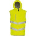 Chaleco de alta visibilidad de forro polar y acolchado Hi Vis Yellow L