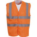 Chaleco alta visibilidad reciclado Naranja 3XL