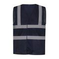 Chaleco alta visibilidad reciclado Navy XL