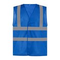 Chaleco alta visibilidad reciclado Royal Blue XL