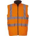 Chaleco de alta visibilidad reversible Hi Vis Orange M