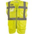 Chaleco alta visibilidad ropa laboral Hi Vis Yellow L