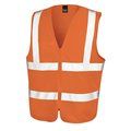 Chaleco con cremallera y bandas reflectantes Fluorescent Orange L/XL