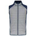 Chaleco deportivo unisex Azul / Gris XS