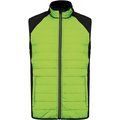 Chaleco deportivo unisex Lime / Black L