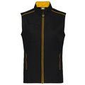 Chaleco hombre con bolsillos Black / Yellow 3XL