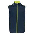 Chaleco hombre con bolsillos Navy / Fluorescent Yellow 5XL