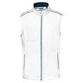 Chaleco hombre con bolsillos White / Navy S