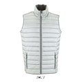 Chaleco Ligero Hombre Cuello Alto Metal Grey XXL