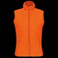 Chaleco micropolar para chica Naranja 3XL