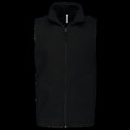 Chaleco micropolar hombre cremallera y bolsillos Black 5XL