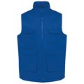 Chaleco multibolsillos unisex Azul 5XL