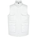 Chaleco multibolsillos unisex Blanco XS