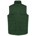 Chaleco multibolsillos unisex Verde S