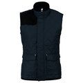 Chaleco rombos acolchado mujer Navy / Black XS